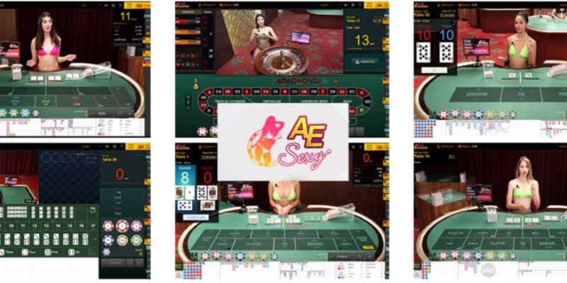 AE Sexy Gaming cung cấp loạt trò chơi bài đỉnh cao