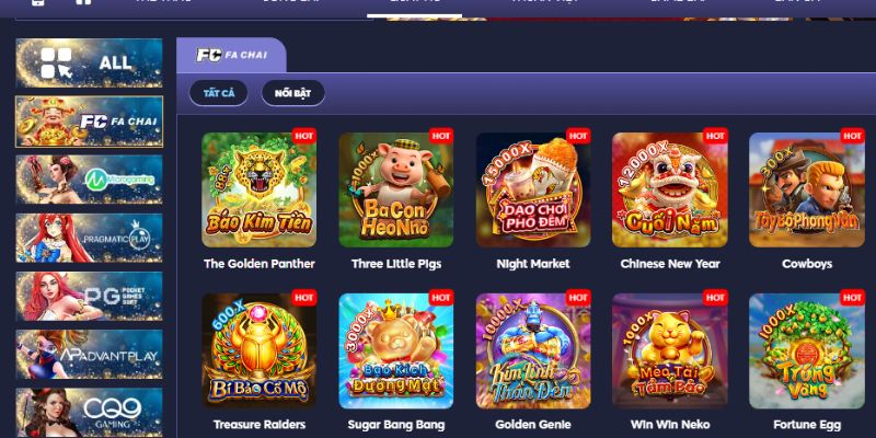 FA Chai Gaming mang đến trải nghiệm đa dạng sản phẩm